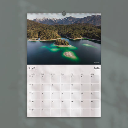 Bavaria 2026 Wall Calendar – German Landscape Photography