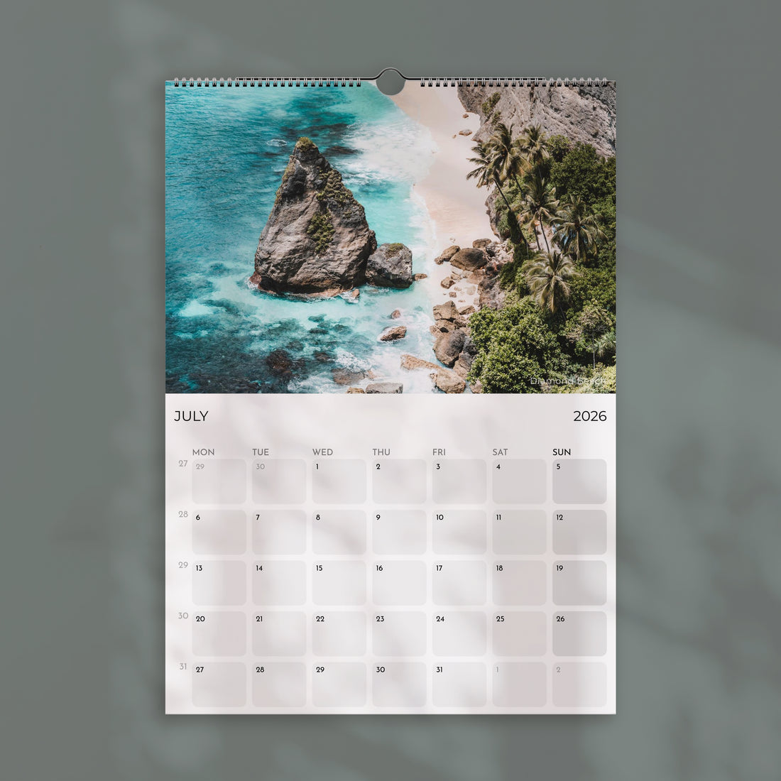 Indonesia 2026 Wall Calendar – Travel & Nature Photography