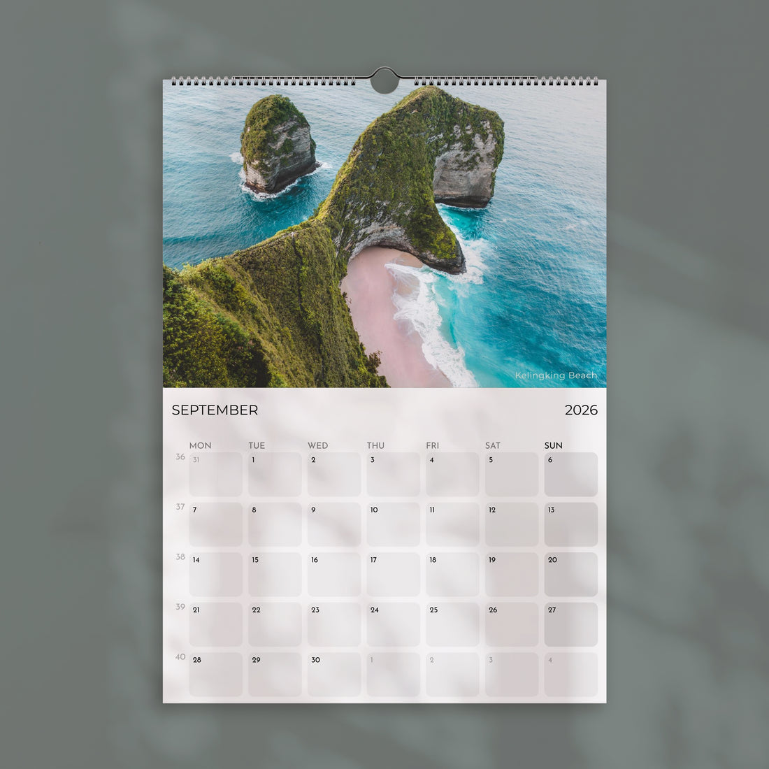 Indonesia 2026 Wall Calendar – Travel & Nature Photography