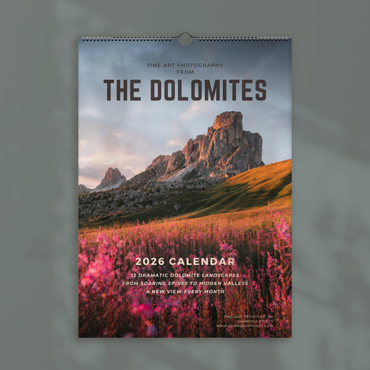 The Dolomites Calendar 2026
