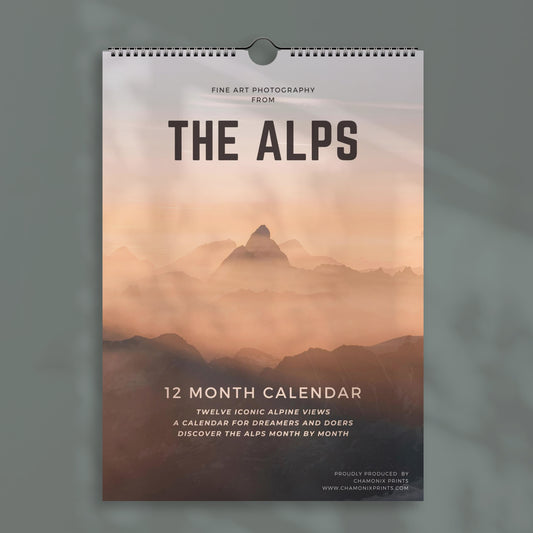 The Alps 2026  –  Wall Calendar