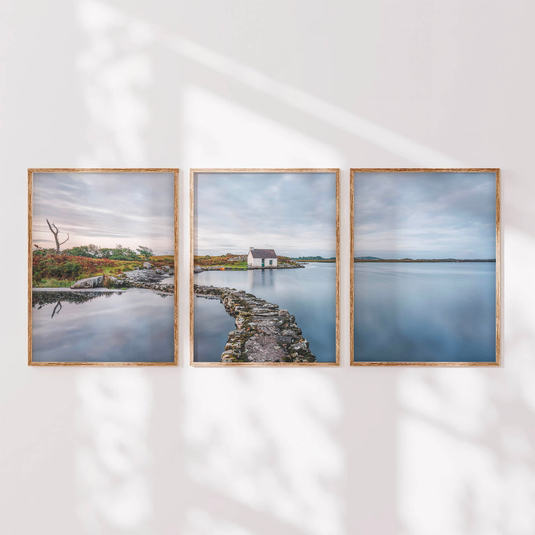 Set of three fine art landscape prints from Connemara