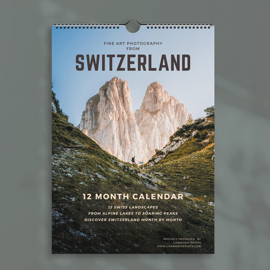 Switzerland 2027 Wall Calendar