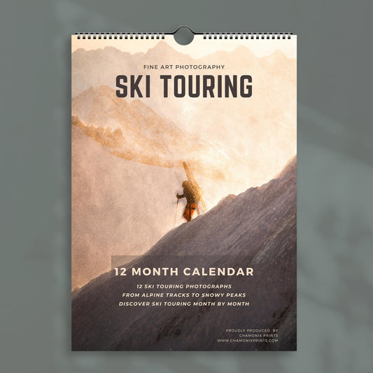 Ski Touring 2027 Wall Calendar